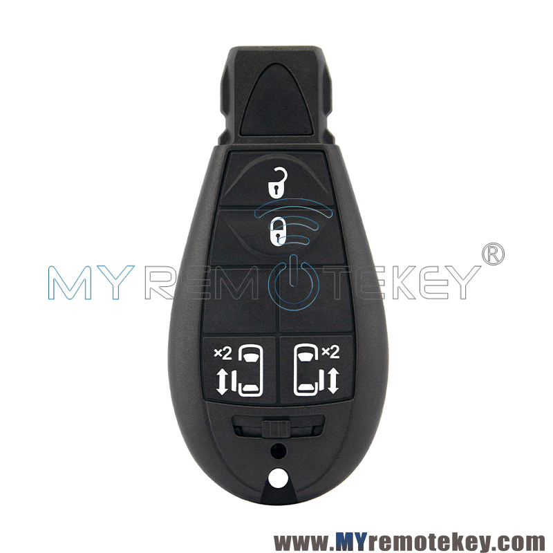 #8 Fobik key remote Europe Model 68066859AD 4 button 434Mhz ASK HITAG2 ID46 PCF7941 for Chrysler Voyager Jeep Cherokee Dodge Caliber Journey Grand