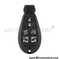 #10 Fobik key remote Europe Model 68066859AD 6 button 434Mhz ASK HITAG2 ID46 PCF7941 for Chrysler Voyager Jeep Cherokee Dodge Caliber Journey Grand