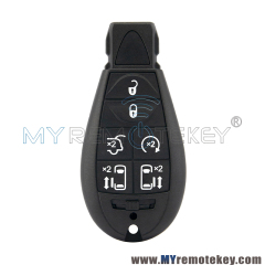 #10 Fobik key remote Europe Model 68066859AD 6 button 434Mhz ASK HITAG2 ID46 PCF7941 for Chrysler Voyager Jeep Cherokee Dodge Caliber Journey Grand