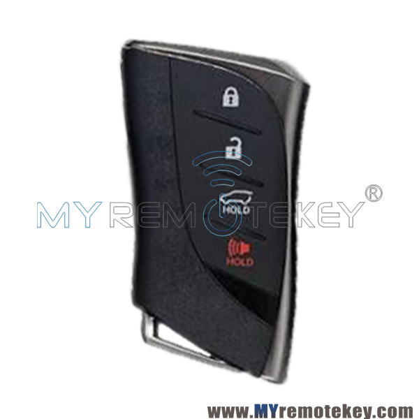 FCC HYQ14FBF Smart key shell 2/3/4 button for 2019 Lexus ES300h ES350 ES350h PN 8990H-33020