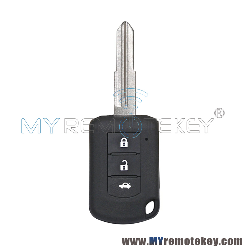 Remote key shell 3 button MIT8 for Mitsubishi Lancer 2016 2017 2018