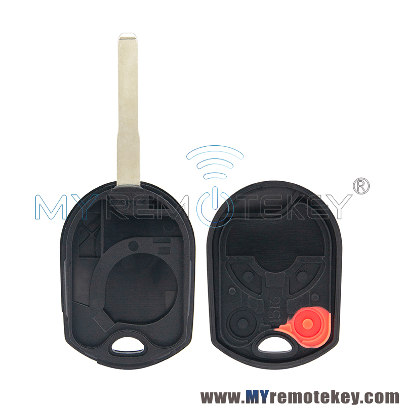 Remote car key case shell for Ford Edge HU101 4 button