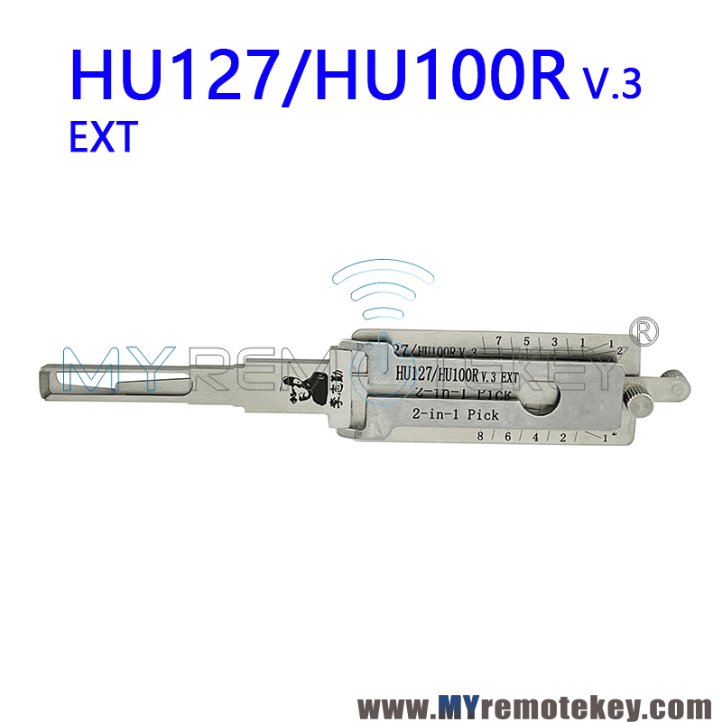Lishi 2-in-1 Pick HU127 / HU100R V.3 EXT FOR BMW