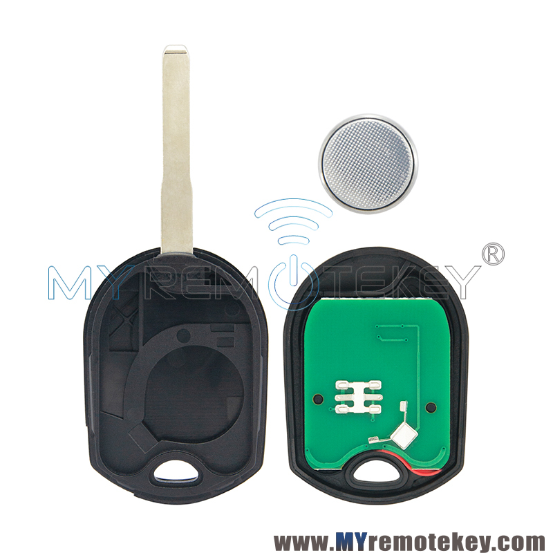 OUCD6000022 Remote head key 3 button 315Mhz 434mhz ID63 80bit chip HU101 for Ford Escape Transit Connect 2014-2018