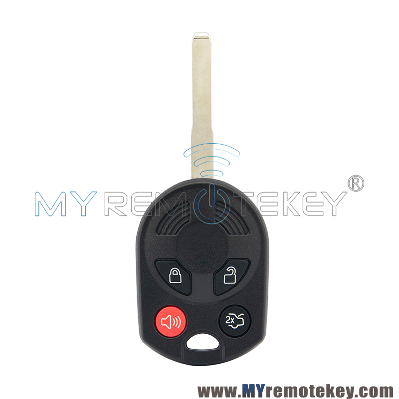OUCD6000022 Remote head key 4 button 315Mhz 434mhz ID63 80bit chip HU101 blade for Ford Focus Transit Fiesta Escape 2012-2016 PN 164-R8046