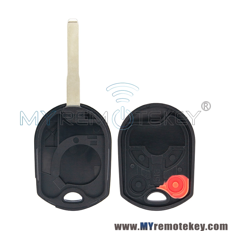 Remote car key case shell for Ford Edge HU101 3 button