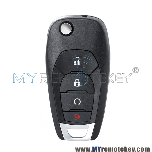 LXP-T004 LXP-T003 Flip Remote Key shell 4 Button for Chevrolet Cruze Trailblazer Sonic Trax Spark 2019-2022