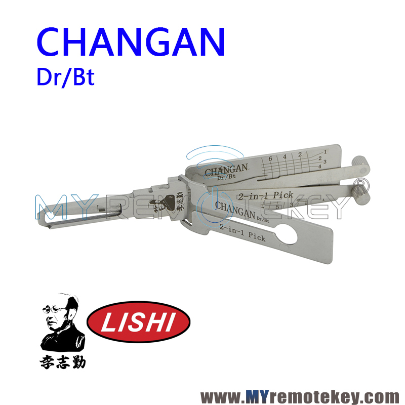Original LISHI CHANGAN Dr/Bt 2 in 1 Auto Pick and Decoder
