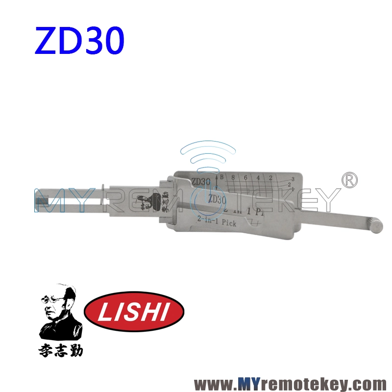 Original LISHI ZD30 2 in 1 Auto Pick and Decoder