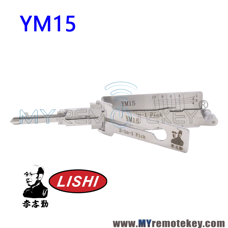 Original LISHI YM15 2 in 1 Auto Pick and Decoder for Mercedes Benz Truck