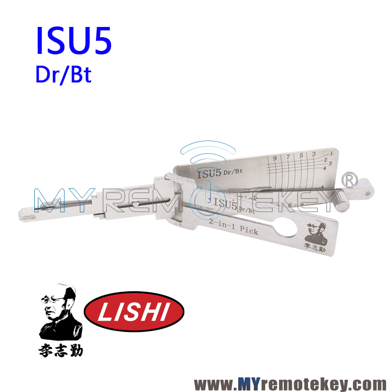 Original LISHI ISU5 2 in 1 Auto Pick and Decoder for ISUZU Truck