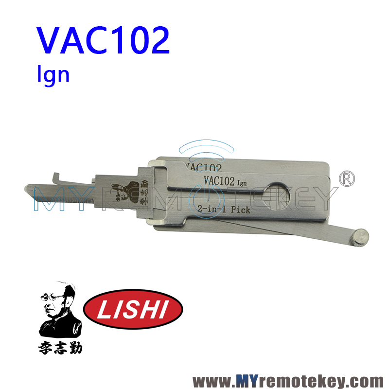 Original LISHI VAC102 Ign 2 in 1 Auto Pick and Decoder