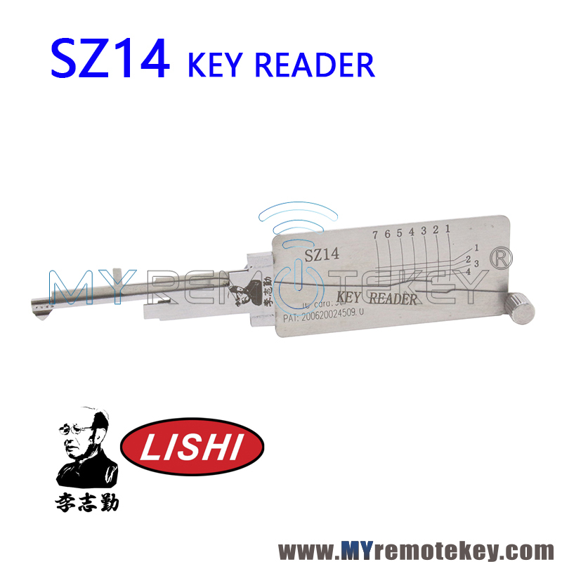 Original LISHI SZ14 key reader