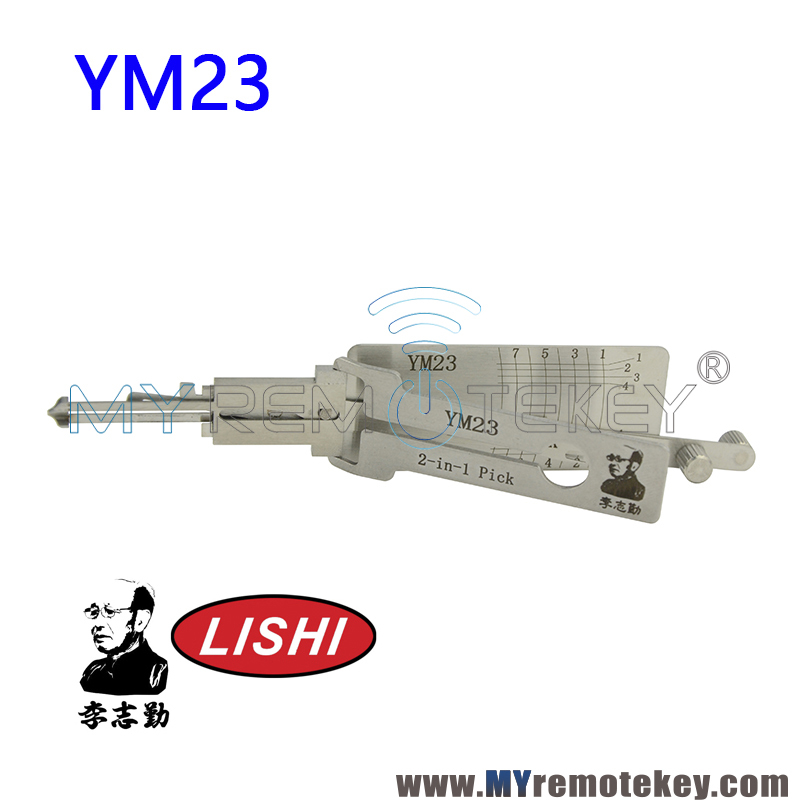 Original LISHI YM23 2 in 1 Auto Pick and Decoder