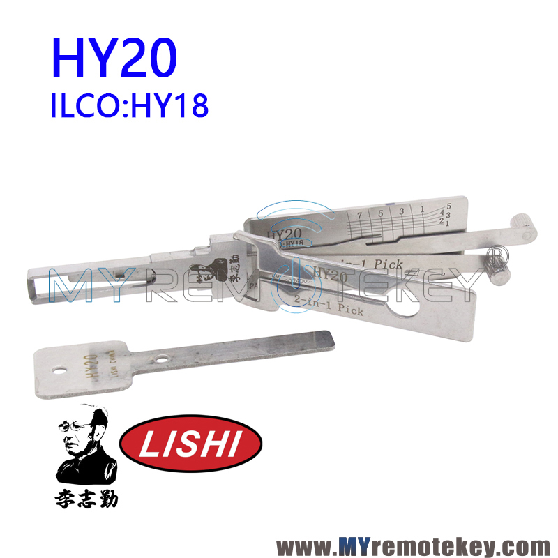 Original LISHI HY20 2 in 1 Auto Pick and Decoder For Hyundai and Kia