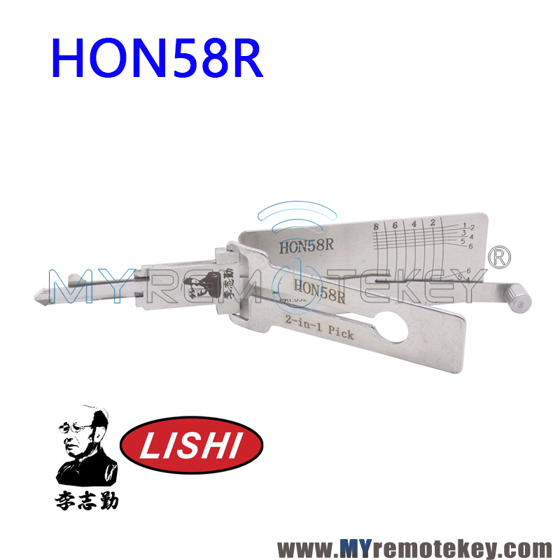 Original LISHI HON58R V.3 2 in 1 Auto Pick and Decoder For Honda Motorcycle