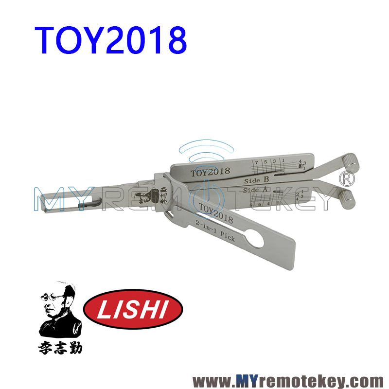 Original LISHI TOY2018 2 in 1 Auto Pick and Decoder