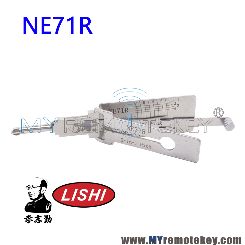 Original LISHI NE71R 2 in 1 Auto Lock and Decoder For Honda Louvre