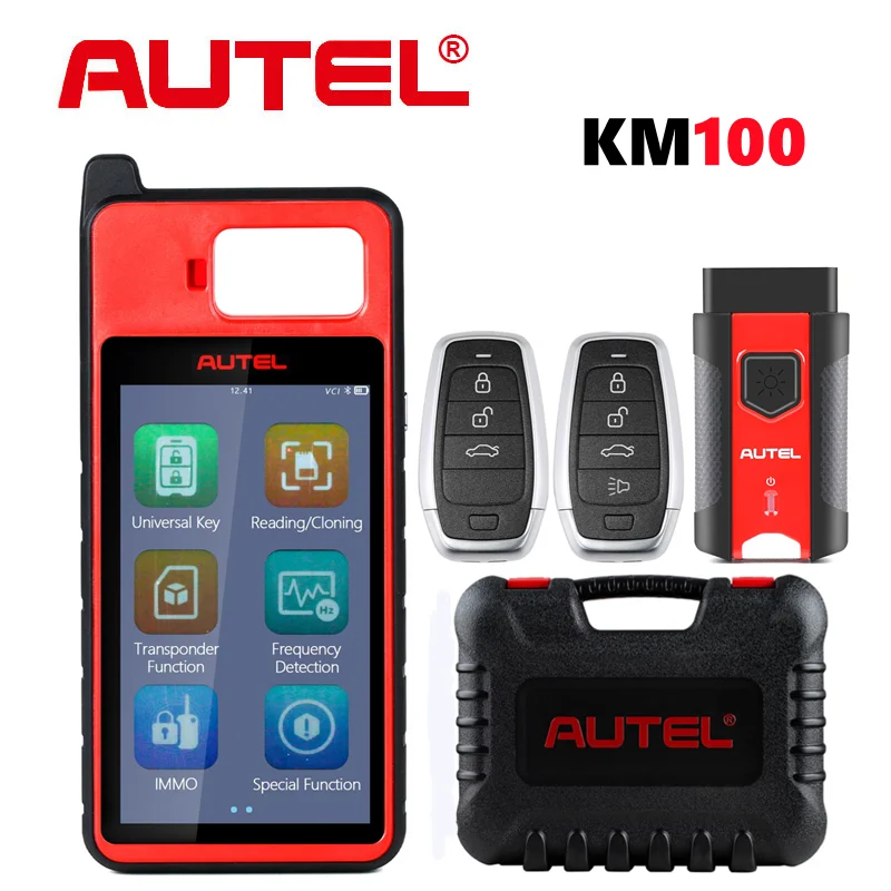 Autel MAXIIM KM100 KEY PROGRAMMING TABLET + 2 PROGRAMMABLE IKEYS