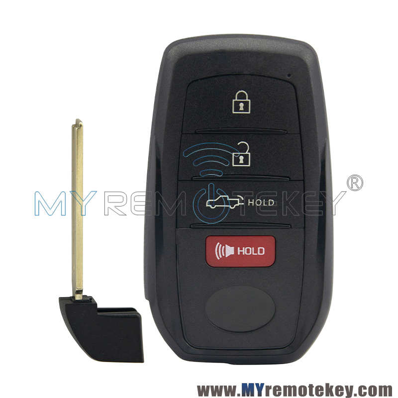 FCC HYQ14FBX Smart Key shell 4 Button for 2022-2023 Toyota Tundra PN 8990H-0C010