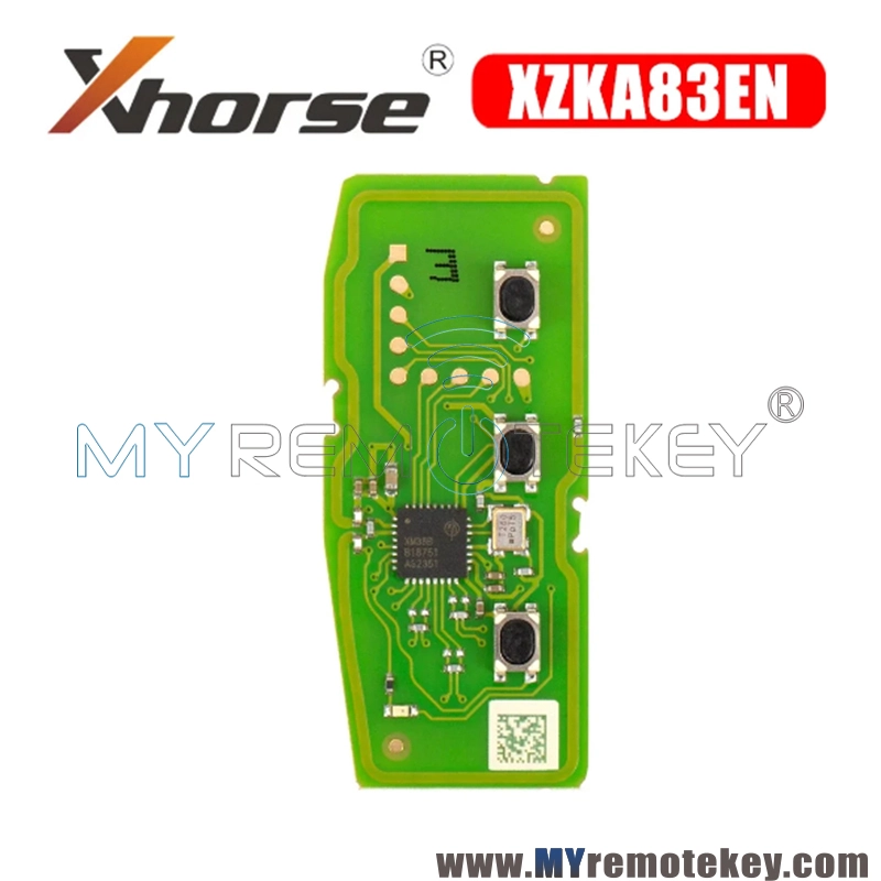 Xhorse XZKA83EN XZ Series K.A Special PCB Board 3 Button Exclusively ...