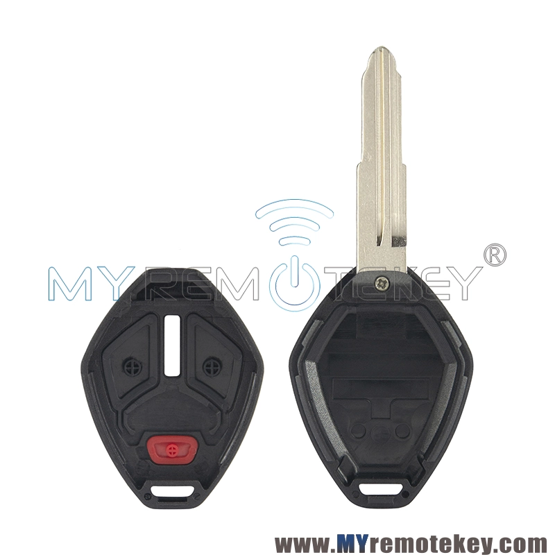 Remote car key case shell for Mitsubishi 2 button with panic MIT11R for Mitsubishi Eclipse Galant Lancer Outlander Endeavor OUCG8D620MA