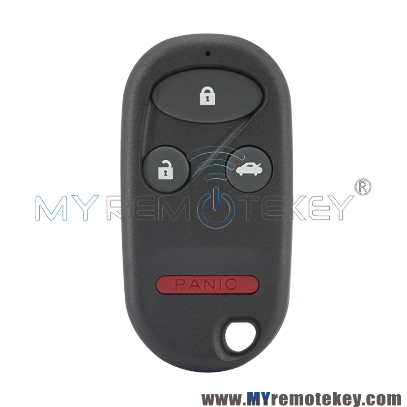 2-Pack Replacement Remote Car Key Fob For Honda Accord 1998-2002 & Prelude 1997-2001 – Self-Programmable