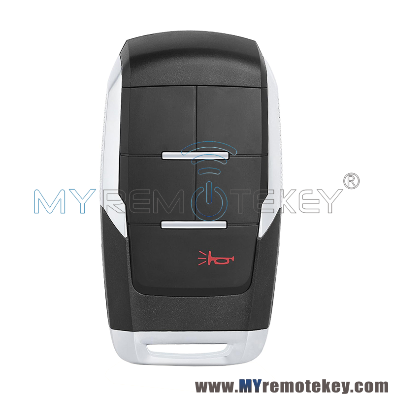 FCC GQ4-76T Smart key 1 button 433Mhz 4A Chip for 2019 2020 2021 Dodge ...
