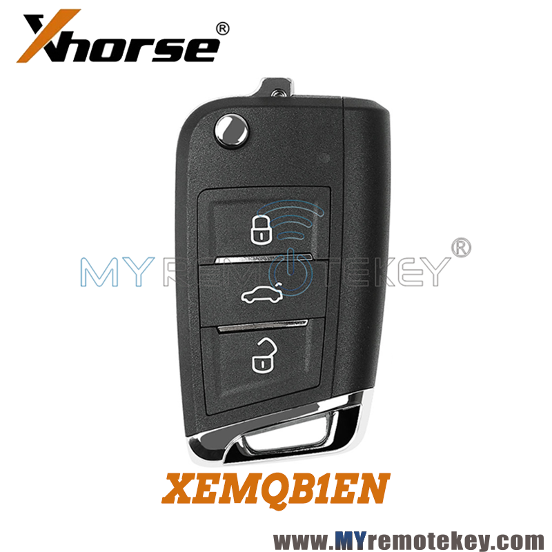 Xhorse XEMQB1EN Super Universal Remote For VW MQB 3 Button for Xhorse ...