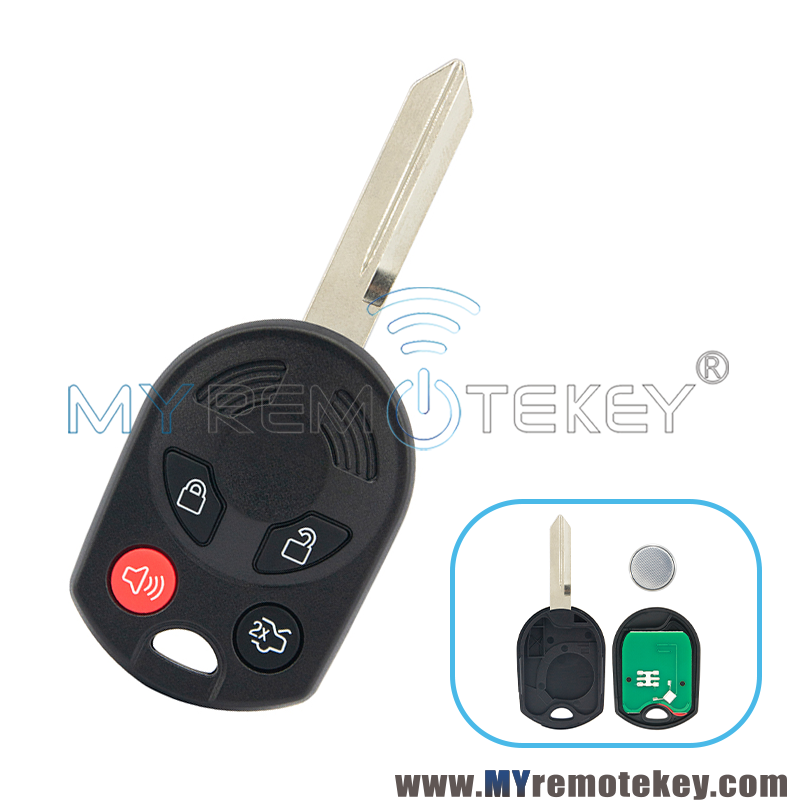 FCC OUCD6000022 Remote key 4 button 315Mhz 434MHz 4D63 chip FO38 blade ...