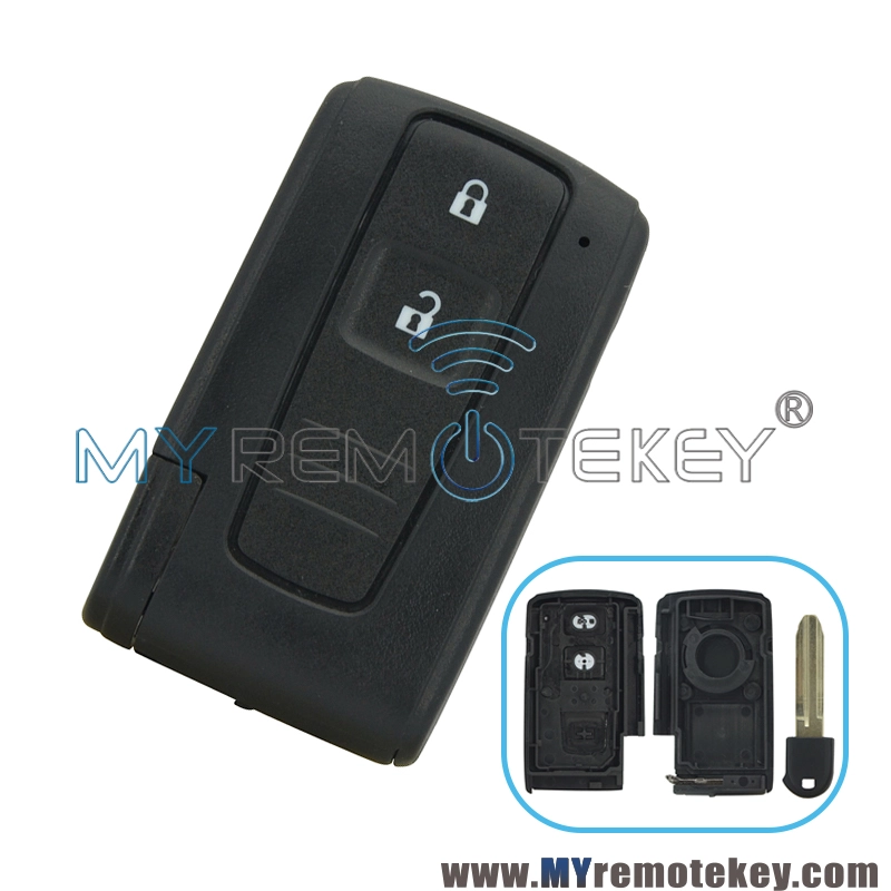 Instacode Toy 43 Keycode Smart key case 2 button TOY43 blade for Toyota Prius Corolla Verso
