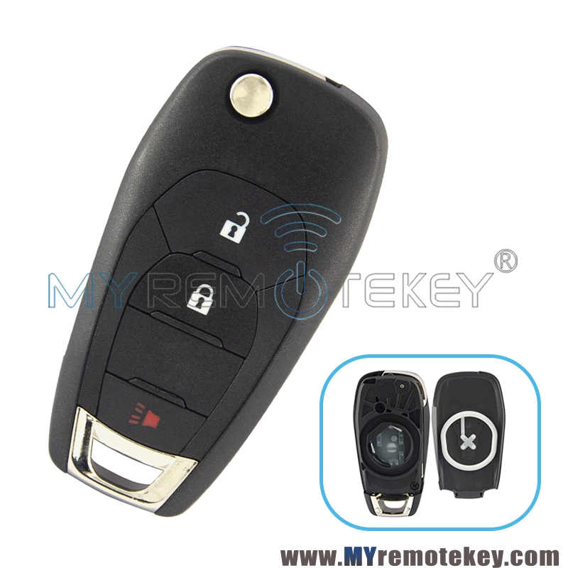 LXP-T004 LXP-T003 Flip Remote Key shell 3 Button for Chevrolet Cruze ...