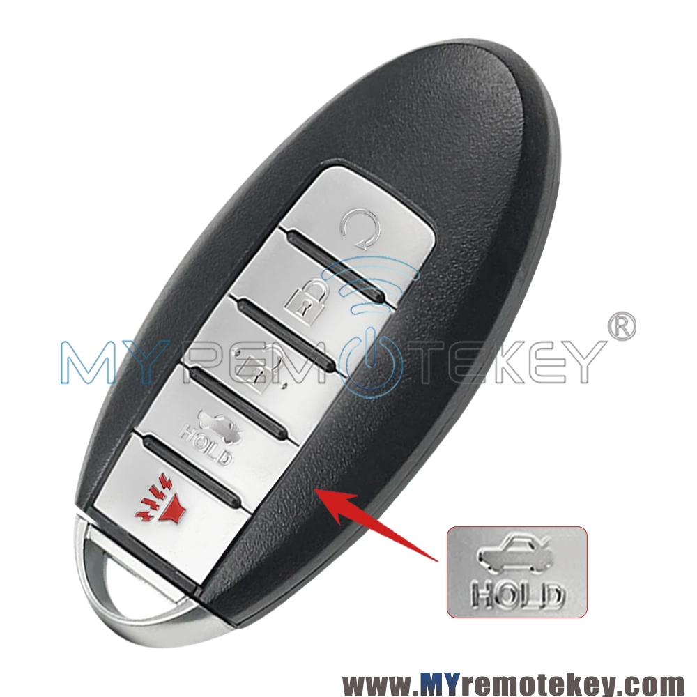 Genuine Nissan Smart Key Fob 5B – For Altima & Maxima, 434MHz With Remote Start