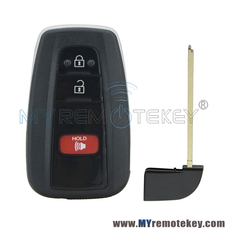 Highlander Blade Key FCC HYQ14FBC-0351 Smart Key 3 Button 315MHZ for 2020-2022 Toyota ...