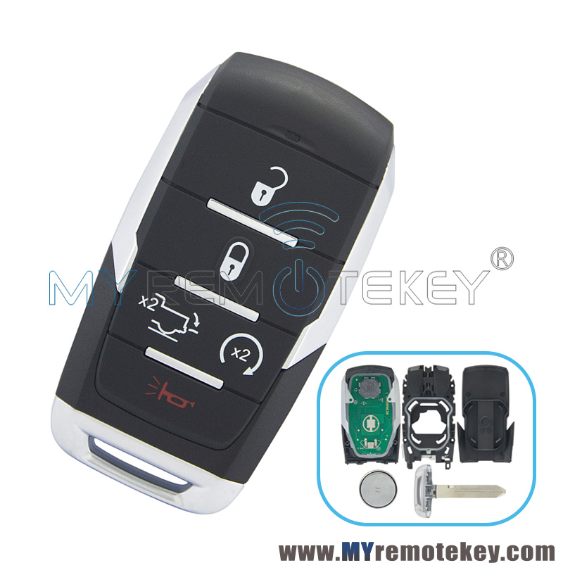FCC OHT-4882056 Smart key 433.9Mhz 4A chip 5 button for 2019 2020 2021 ...
