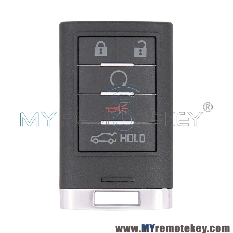 FCC NBG009768T smart key 5 button 315 MHz for 2013-2015 Cadillac ATS ...