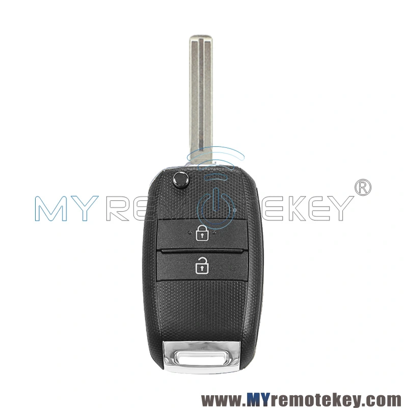 Kia Picanto Key Shell PN 95430-H7100 Flip key shell 2 button for Kia Picanto 2013+ FCC RKE-4F23