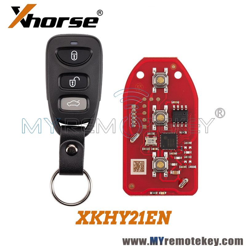 Xhorse VVDI Hyundai Kia Style Wired Remote 4B XKHY01EN 5Pcs