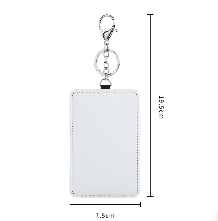 CHINESE WAREHOUSE 7.6*3 inch Sublimation Card Cover
