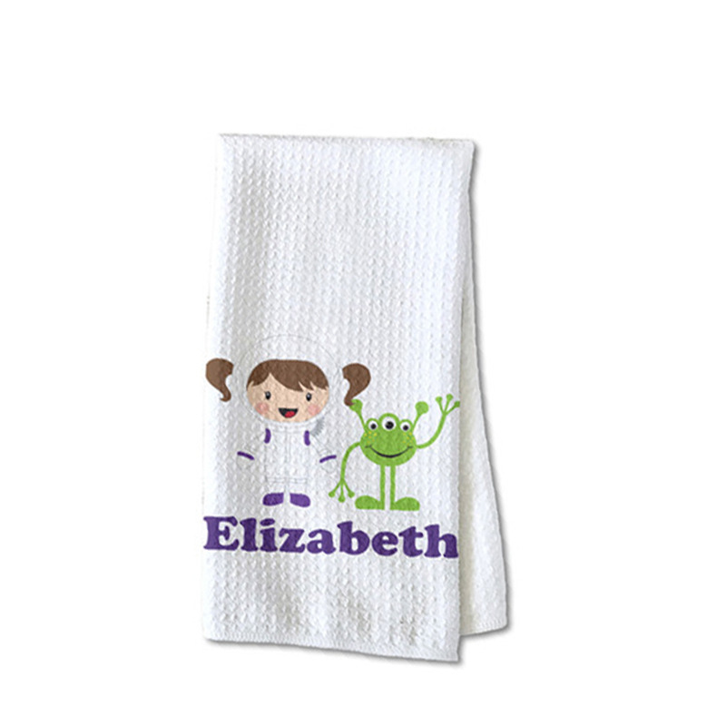 CHINESE WAREHOUSE 16*24 Inch Sublimation Waffle Tea Towel