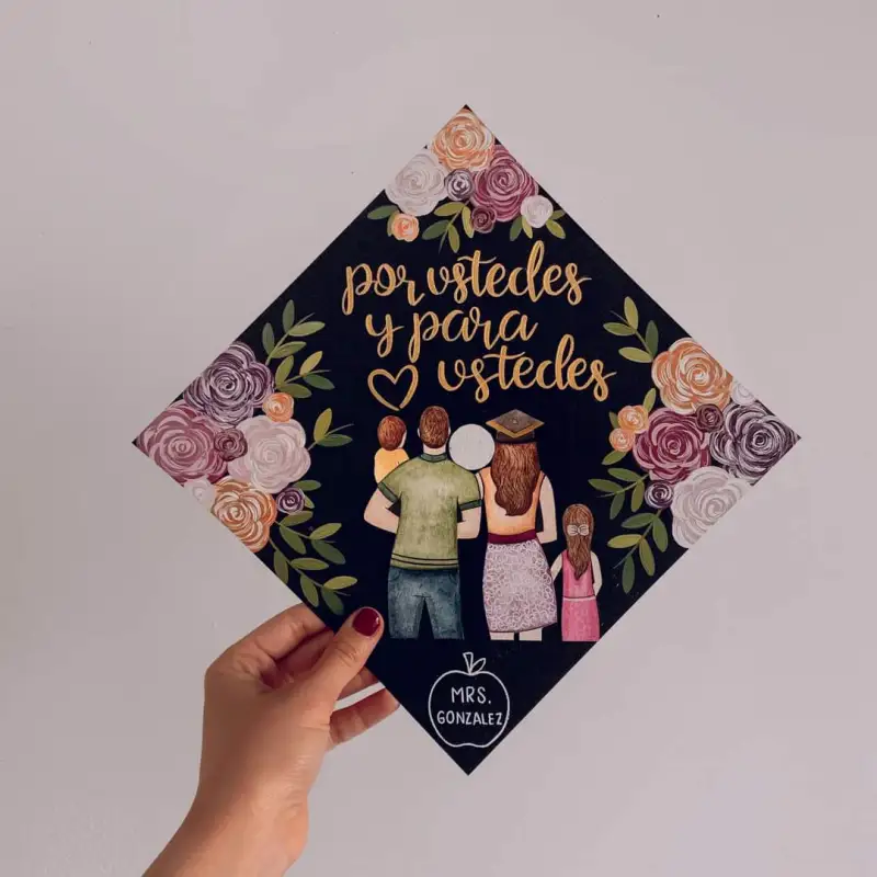 Chinese Warehouse Sublimation Blank Graduation Cap Toppers