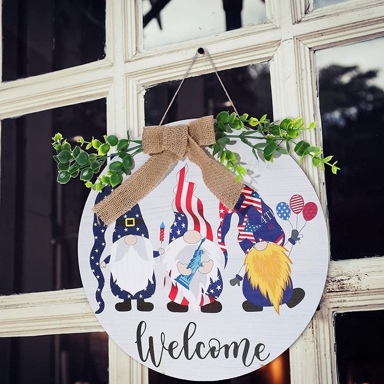 Chinese Warehouse Sublimation Blank 10/12 INCH Door Hangers