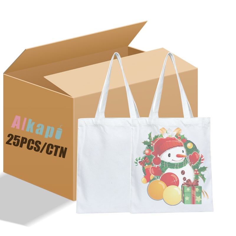 Chinese Warehouse Sublimation 100% Polyester Canvas Bag