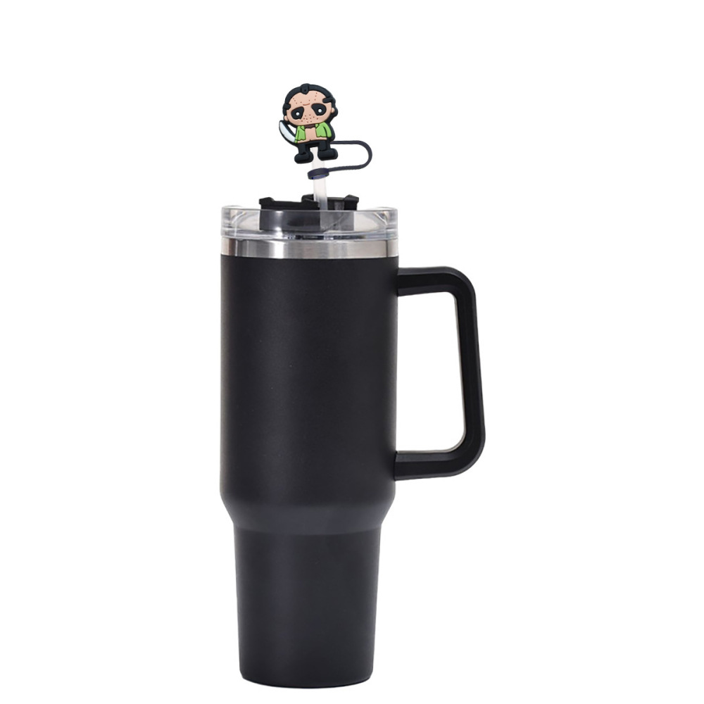 Chinese Warehouse Cartoon Silicon Straw Topper (catalogue avilable)