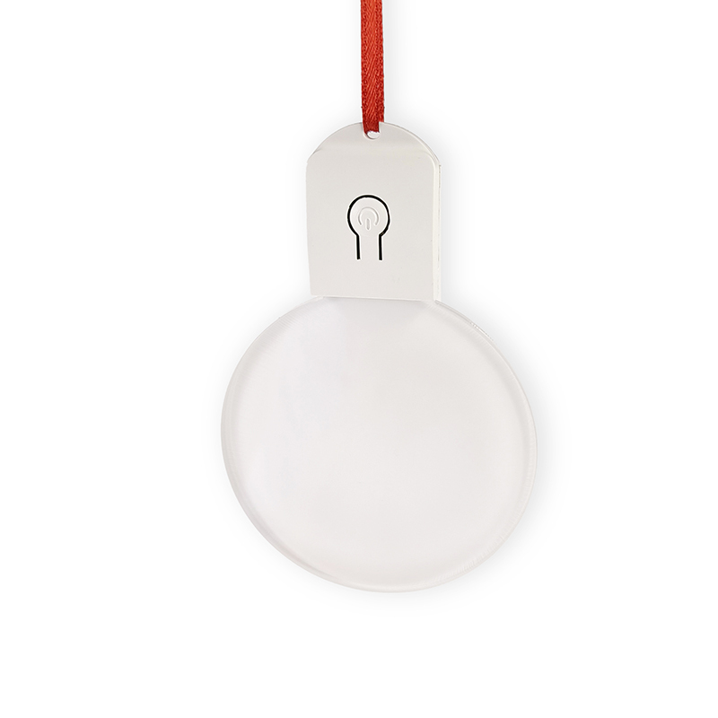 Chinese Warehouse Sublimation Christmas Decorations LED Lamp With Battery