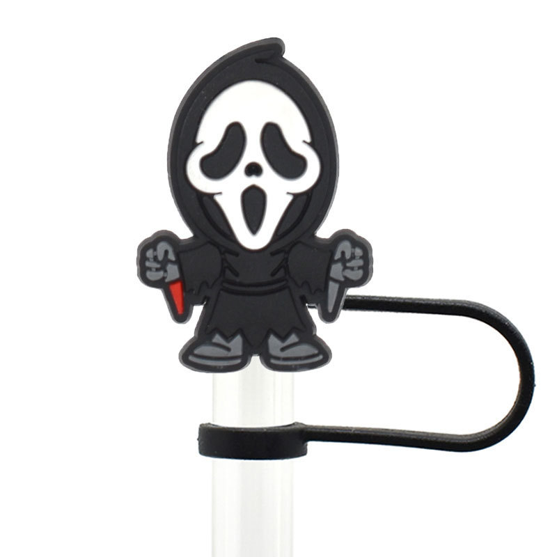 Chinese Warehouse Cartoon Silicon Straw Topper (catalogue avilable)
