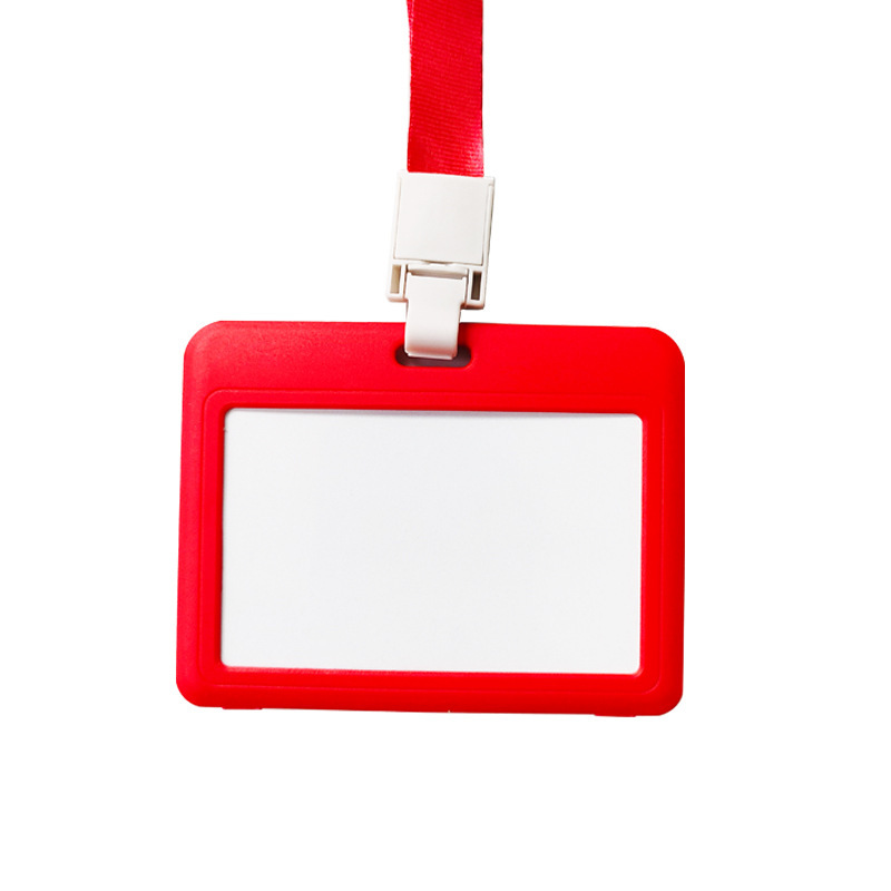 Chinese Warehouse Sublimation Blank ID Holder with Lanyard