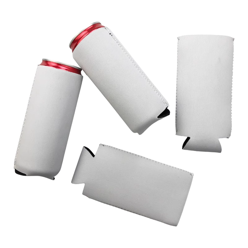 Chinese Warehouse Sublimation Neoprene Slim can cooler covers two size options