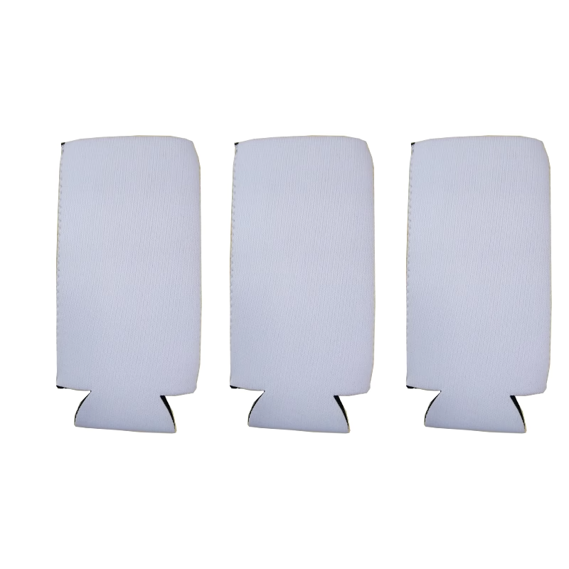 Chinese Warehouse Sublimation Neoprene Slim can cooler covers two size options
