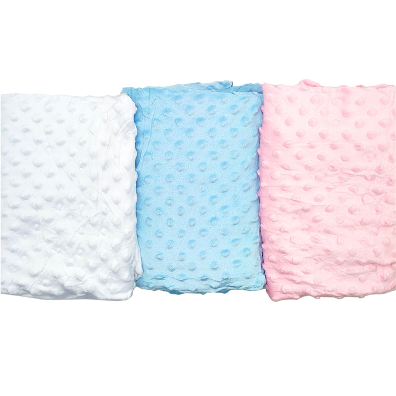Chinese Warehouse Sublimation Baby Blanket Mixed Color 30x40inch